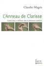 Couverture du livre Anneau de clarisse (L') - MAGRIS CLAUDIO - 9782846360388