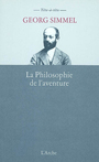 Couverture du livre La philosophie de l'aventure - SIMMEL GEORG - 9782851815248