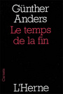 Couverture du livre Le temps de la fin - ANDERS GUNTHER - 9782851976789