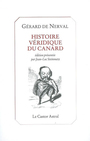 Couverture du livre Histoire veridique du canard - NERVAL GERARD DE - 9782859207328