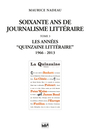 Couverture du livre Soixante ans de journalisme littéraire t3 - NADEAU MAURICE - 9782862312897