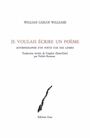 Couverture du livre Je voulais écrire un poème - WILLIAMS WILLIAM CARLOS - 9782877042505