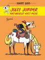 Couverture du livre Jolly Jumper antwoordt niet meer (Bouzard) - BOUZARD GUILLAUME - 9782884714426
