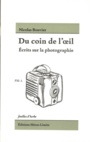 Couverture du livre Du coin de l'oeil - BOUVIER NICOLAS - 9782889550227