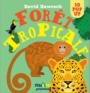 Couverture du livre Forêt tropicale pop up - Hawcock David - 9782889570386