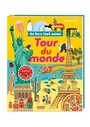 Couverture du livre Tour du monde Un livre tout animé - Hawcock David - 9782889571284