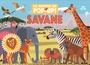 Couverture du livre Savane - Hawcock David - 9782889571352