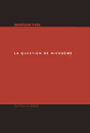 Couverture du livre Question de nicodeme - FELX JOCELYNE - 9782890184466