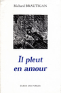 Couverture du livre Il pleut en amour - BRAUTIGAN RICHARD - 9782890464476