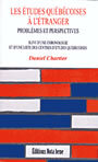 Couverture du livre Études québécoises à l'étranger (Les) - CHARTIER DANIEL - 9782895181163