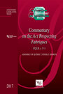 Couverture du livre Commentary on the Act Respecting Fabriques, CQLR, c. F-1 - Paquette Normand - 9782896893867