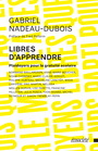 Couverture du livre Libres d'apprendre : plaidoyers pour la gratuité scolaire - Nadeau-Dubois Gabriel - 9782897191504