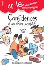 Couverture du livre Confidences d'un chien adoptif - Dubé Pierrette - 9782897853068