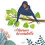 Couverture du livre Maman Hirondelle - Fournier Evelyne - 9782898024375