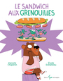 Couverture du livre Sandwich aux grenouilles (Le) - CHAPERON DANIELLE - 9782898152597