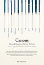 Couverture du livre Canons - Blanchette-Doucet Virginie - 9782898490088