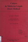 Couverture du livre La Mort à l'hôpital - BERNADET ARNAUD - 9782905972002