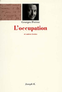 Couverture du livre L'occupation et autres textes - PERROS GEORGES - 9782910686079