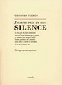 Couverture du livre J'habite pres de mon silence - PERROS GEORGES - 9782912667342