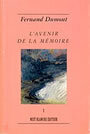 Couverture du livre L'avenir de la memoire - DUMONT FERNAND - 9782921053457