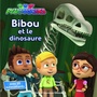 Couverture du livre Bibou et le dinosaure - ROMUALD - 9782924720516