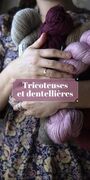 Couverture du livre Tricoteuses et dentellières - COLLECTIF - 9782925059356