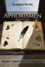 Couverture du livre Aphorismen - LICHTENBERG GEORG CHRISTOPH - 9783693550441