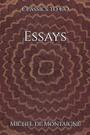 Couverture du livre Essays - MONTAIGNE MICHEL DE - 9783693551370