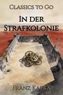 Couverture du livre In der Strafkolonie - KAFKA FRANZ - 9783693551455