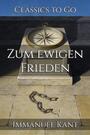 Couverture du livre Zum ewigen Frieden - KANT IMMANUEL - 9783693552742