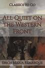 Couverture du livre All Quiet on the Western Front - REMARQUE ERICH MARIA - 9783693559598