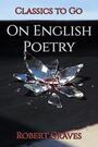 Couverture du livre On English Poetry - GRAVES ROBERT - 9783696801755