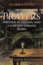Couverture du livre Prayers - STEVENSON ROBERT LOUIS - 9783696809317
