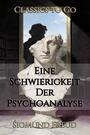 Couverture du livre Eine Schwierigkeit Der Psychoanalyse - FREUD SIGMUND - 9783696811778