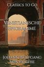 Couverture du livre Venetianische Epigramme - GOETHE JOHANN WOLFGANG VON - 9783696817084