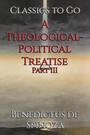 Couverture du livre A Theological-Political Treatise - Spinoza Benedictus de - 9783696834012