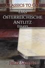Couverture du livre Das österreichische Antlitz - Salten Felix - 9783696834401