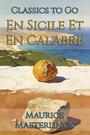 Couverture du livre En Sicile Et En Calabre - MAETERLINCK MAURICE - 9783696837723