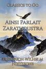 Couverture du livre Ainsi Parlait Zarathoustra - Nietzsche Friedrich Wilhelm - 9783696838447
