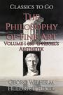 Couverture du livre The Philosophy of Fine Art - HEGEL GEORG WILHELM FRIEDRICH - 9783696841140