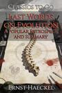 Couverture du livre Last Words on Evolution - Haeckel Ernst - 9783696841218