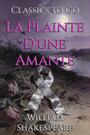 Couverture du livre La Plainte D'une Amante - SHAKESPEARE WILLIAM - 9783696852702
