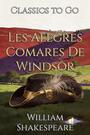 Couverture du livre Les Alegres Comares De Windsor - SHAKESPEARE WILLIAM - 9783696853112