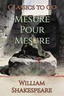 Couverture du livre Mesure Pour Mesure - SHAKESPEARE WILLIAM - 9783696854737