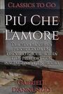 Couverture du livre Più Che L'amore - D'ANNUNZIO GABRIELE - 9783696857790