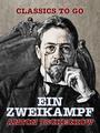 Couverture du livre Ein Zweikampf - Tschechow Anton - 9783968655031