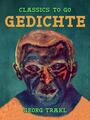 Couverture du livre Gedichte - TRAKL GEORG - 9783987445156