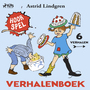 Couverture du livre Pippi Langkous & Emiel van de Hazelhoeve - Verhalenboek - LINDGREN ASTRID - 9788727039084