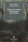 Couverture du livre Essai sur la nature et la fonction du sacrifice - MAUSS MARCEL - 9788857524429
