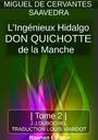 Couverture du livre DON QUICHOTTE - TOME 2 - Miguel de Cervantes Saavedra - 9791022729536